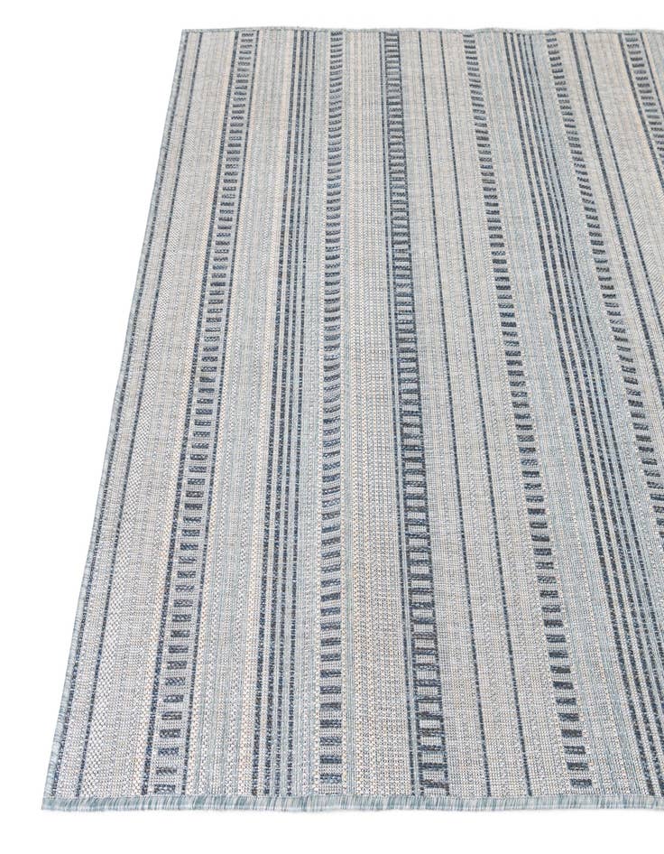 Detail image of 5' x 6' 10 Easy-Clean Modern Indoor / Outdoor Rug