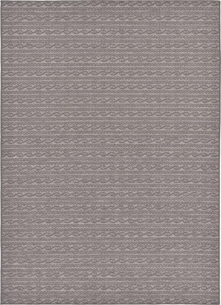 7' x 10' Easy-Clean Modern Indoor / Outdoor Rug