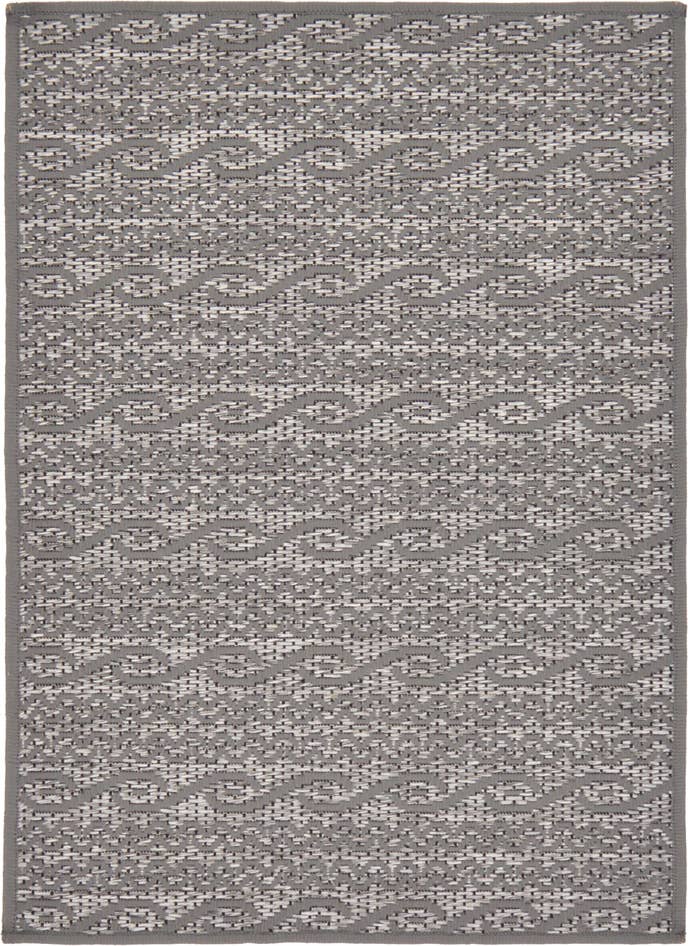 Detail image of 2' 2 x 3' Easy-Clean Modern Indoor / Outdoor Rug
