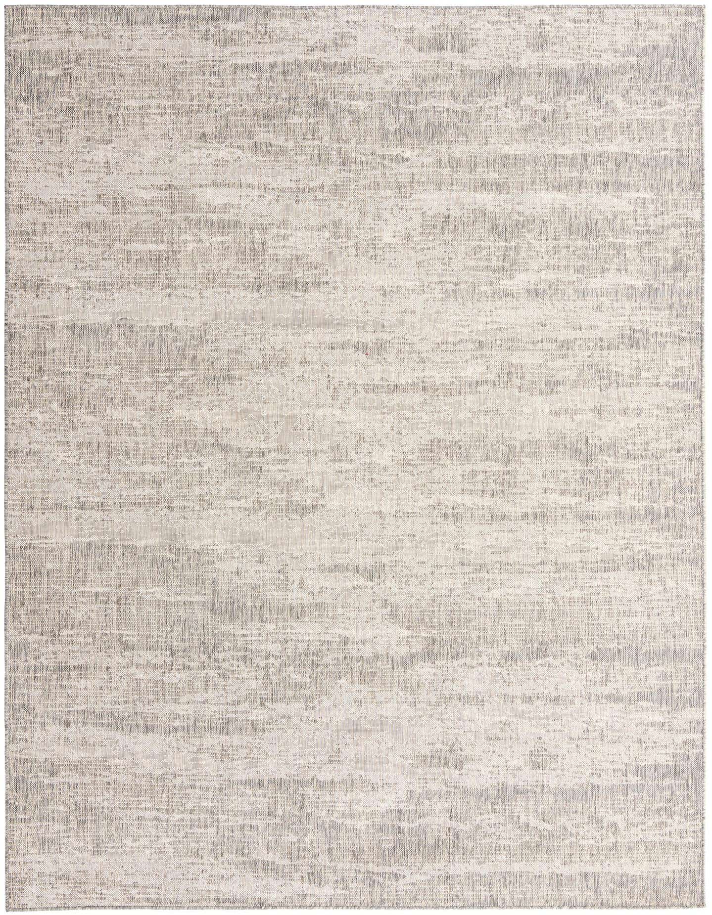 7' 10 x 11' Easy-Clean Modern Indoor / Outdoor Rug