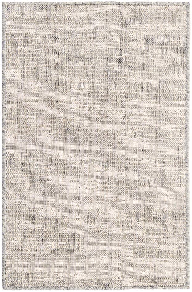 Detail image of 2' x 3' Easy-Clean Modern Indoor / Outdoor Rug