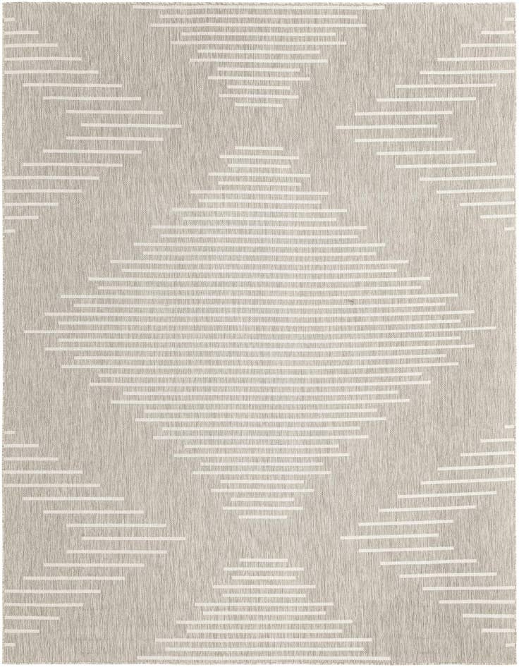 Detail image of 10' x 13' Easy-Clean Modern Indoor / Outdoor Rug