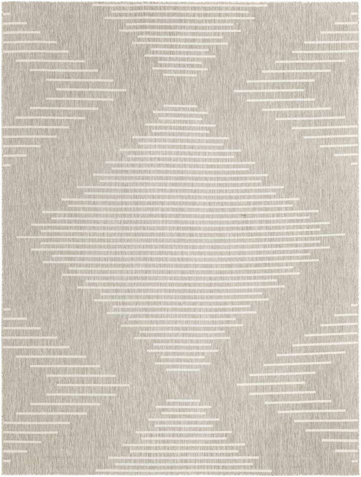 10' x 13' Easy-Clean Modern Indoor / Outdoor Rug