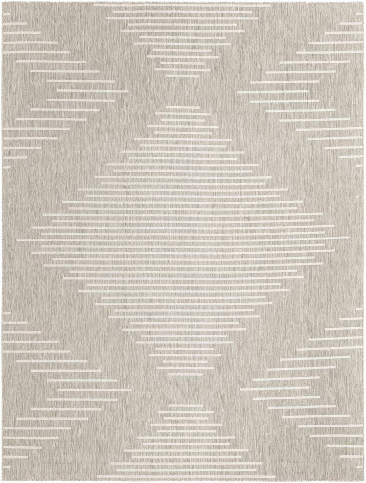 Detail image of 10' x 13' Easy-Clean Modern Indoor / Outdoor Rug
