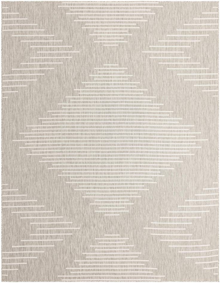 Detail image of 9' x 12' Easy-Clean Modern Indoor / Outdoor Rug