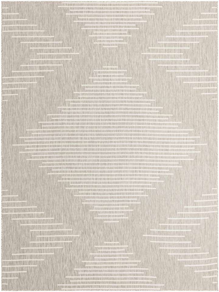 9' x 12' Easy-Clean Modern Indoor / Outdoor Rug