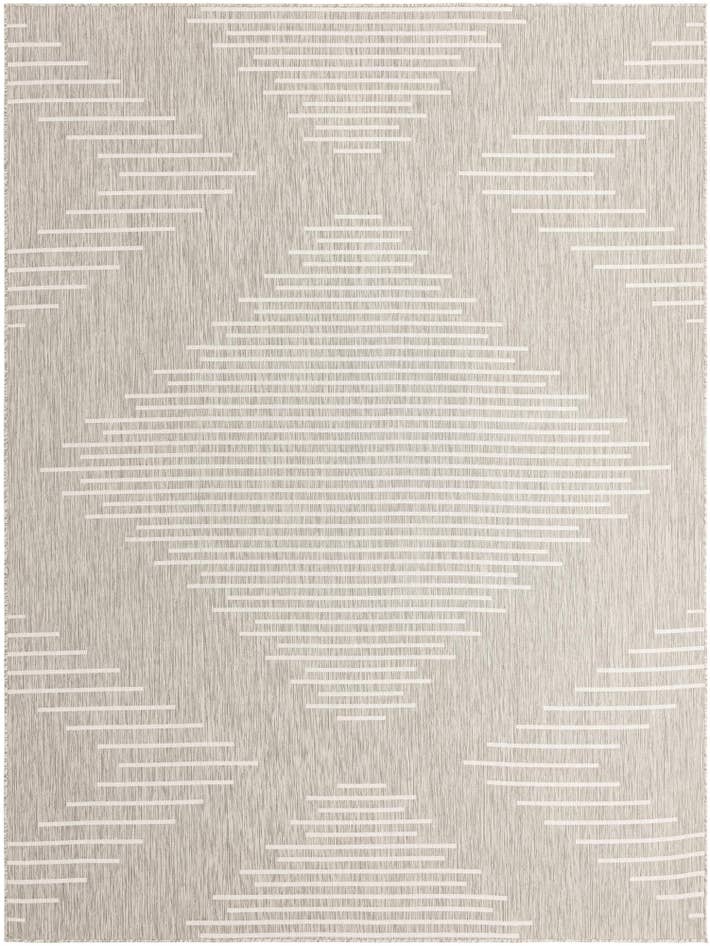 Detail image of 9' x 12' Easy-Clean Modern Indoor / Outdoor Rug