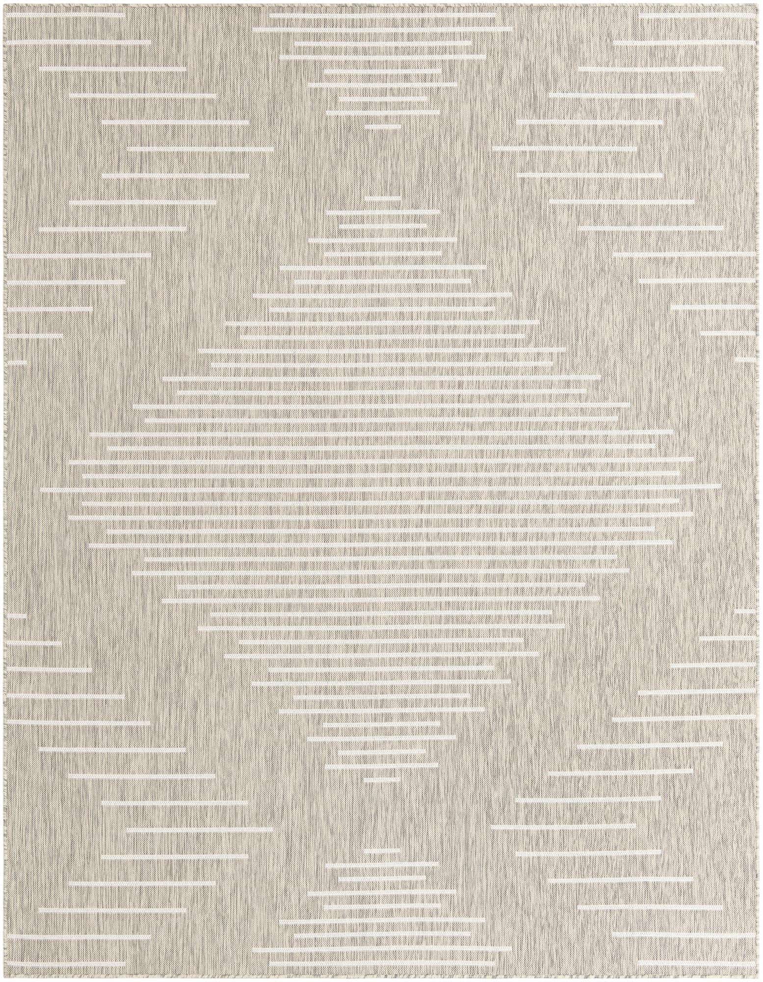 7' 10 x 10' Easy-Clean Modern Indoor / Outdoor Rug