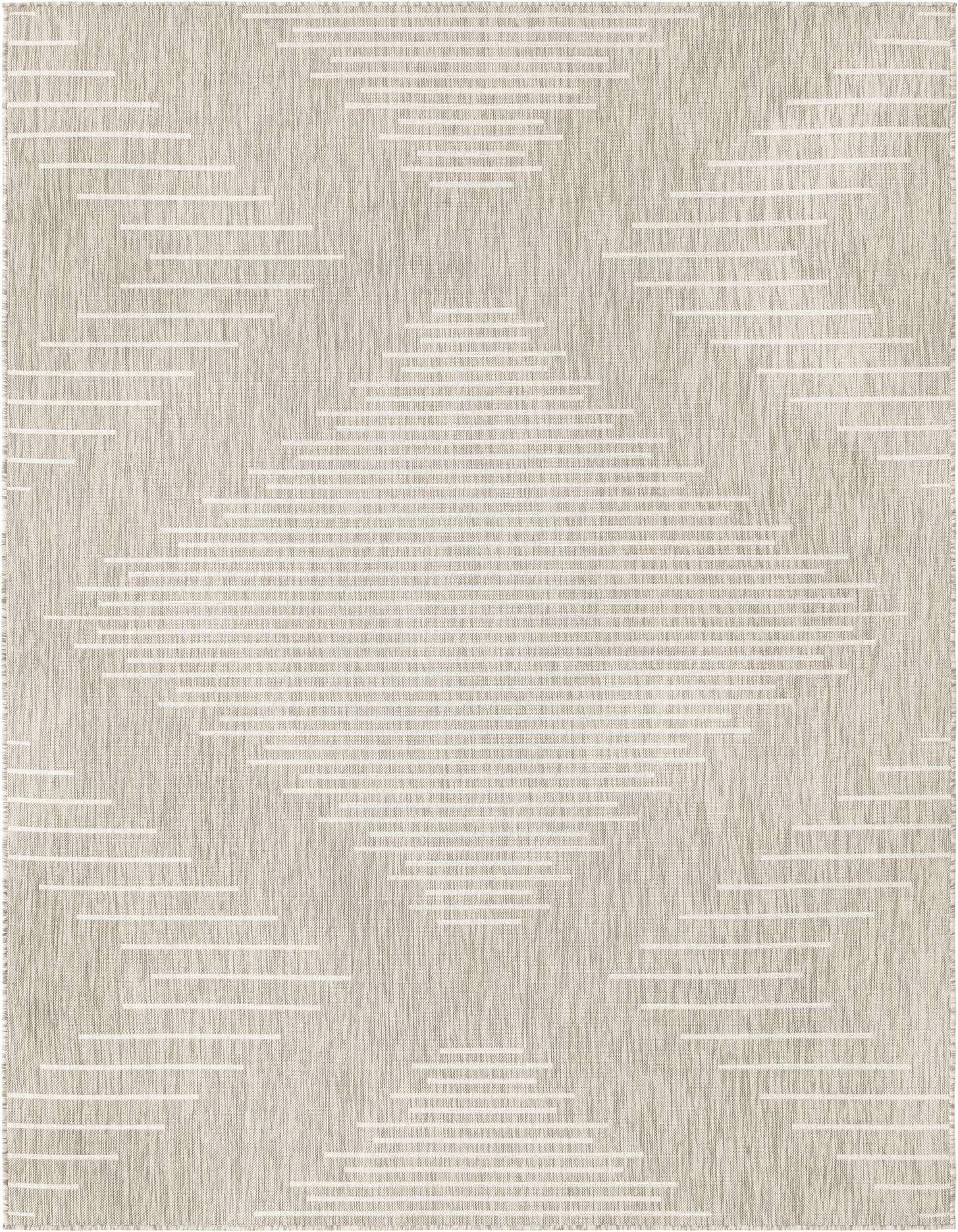 7' x 10' Easy-Clean Modern Indoor / Outdoor Rug