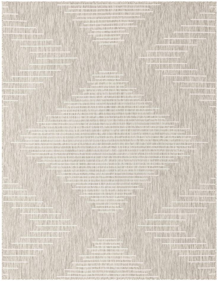 Detail image of 6' x 9' Easy-Clean Modern Indoor / Outdoor Rug