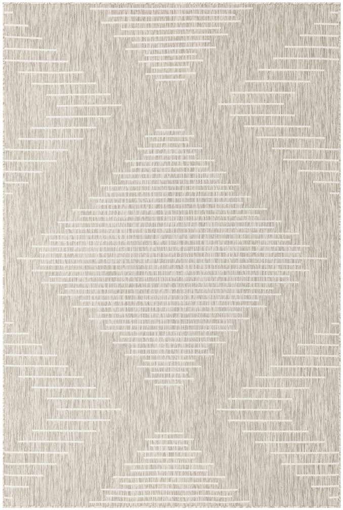 6' x 9' Easy-Clean Modern Indoor / Outdoor Rug