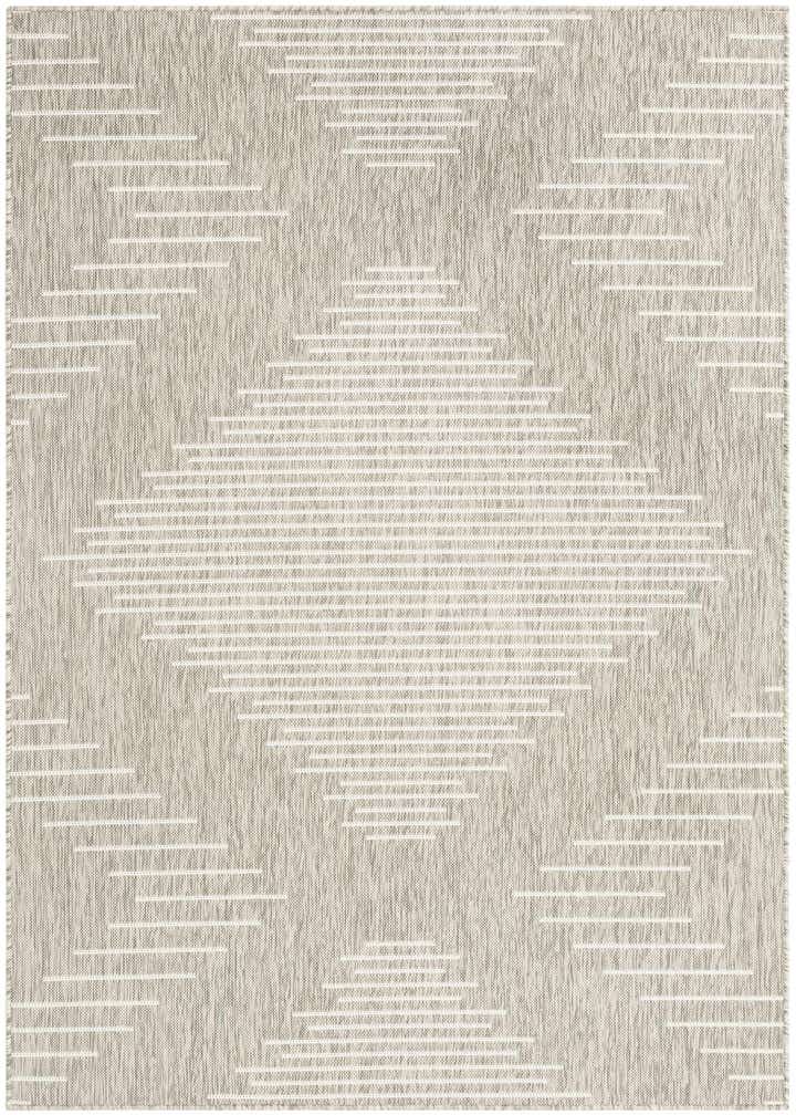 5' 3 x 8' Easy-Clean Modern Indoor / Outdoor Rug