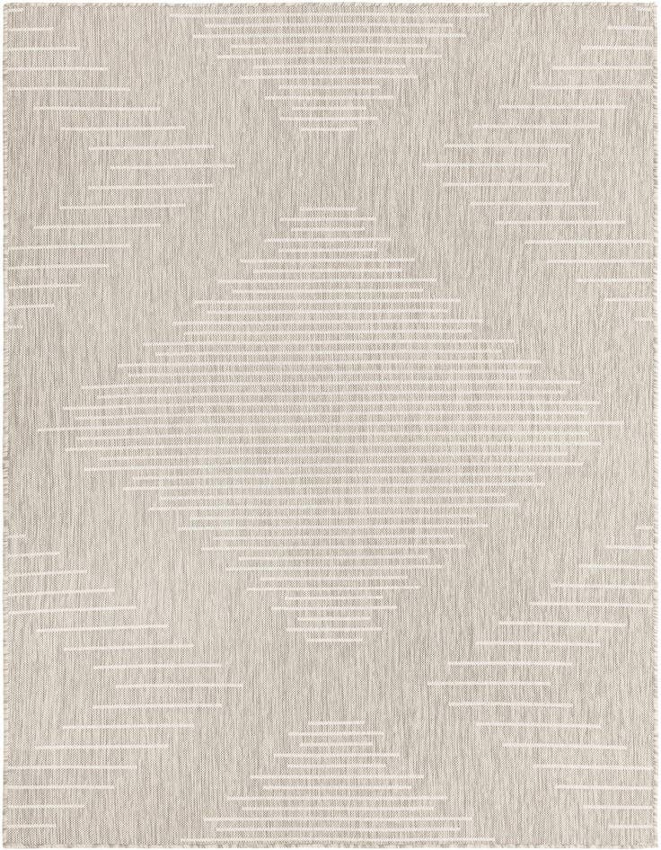 Detail image of 4' x 6' Easy-Clean Modern Indoor / Outdoor Rug