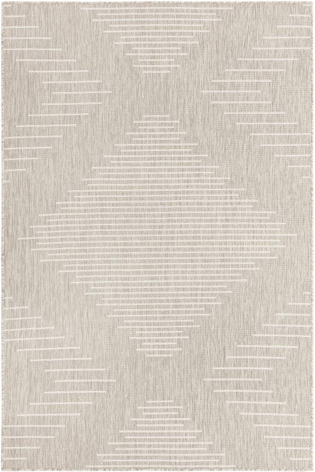 Detail image of 4' x 6' Easy-Clean Modern Indoor / Outdoor Rug