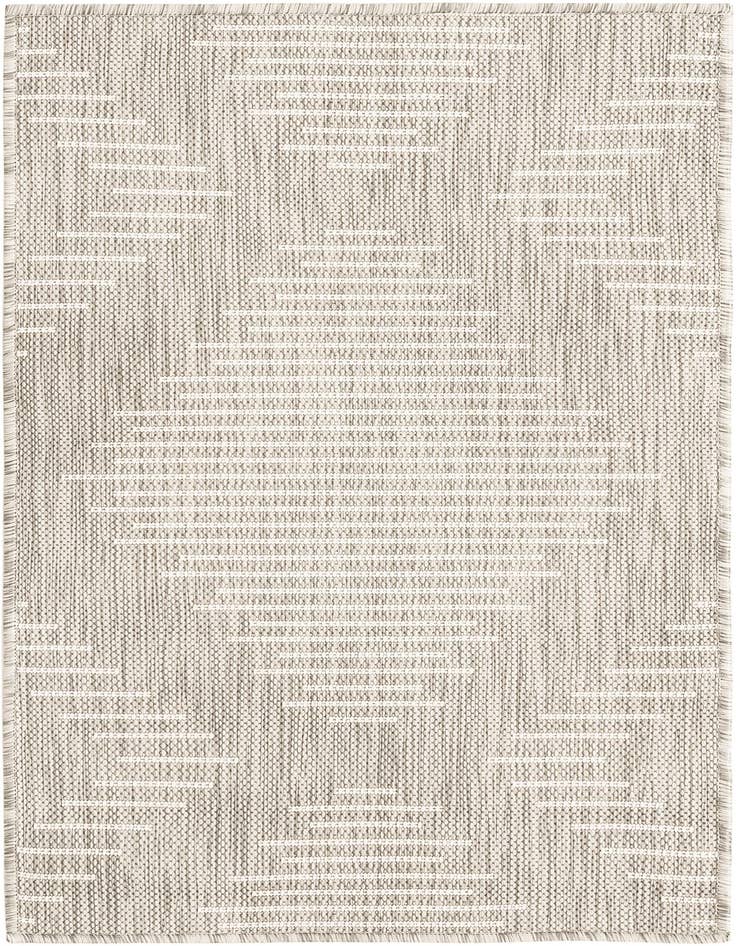 Detail image of 2' x 3' Easy-Clean Modern Indoor / Outdoor Rug