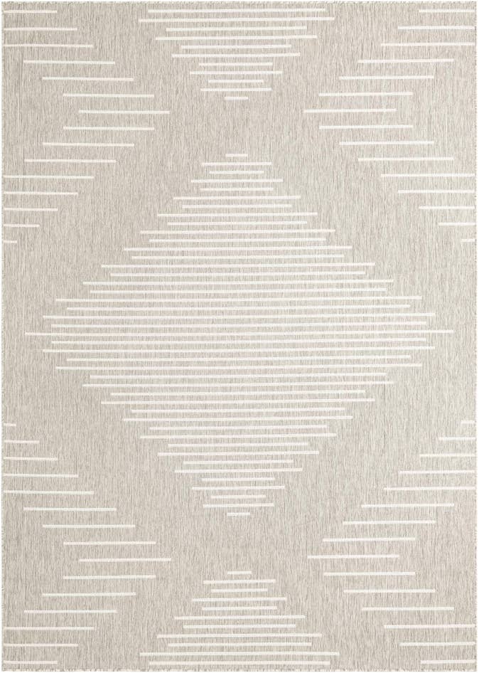 Detail image of 7' 10 x 11' Easy-Clean Modern Indoor / Outdoor Rug