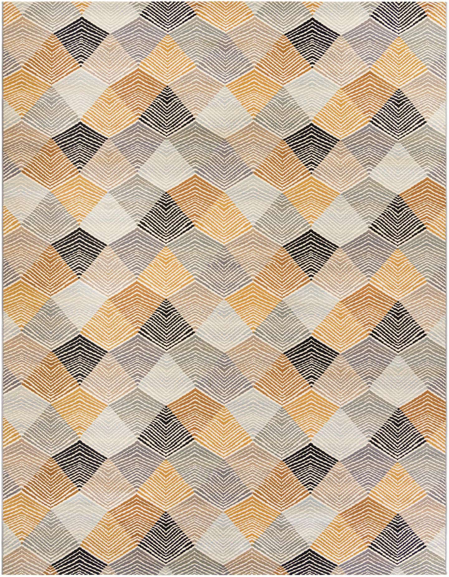10' x 14' Easy-Clean Modern Indoor / Outdoor Rug