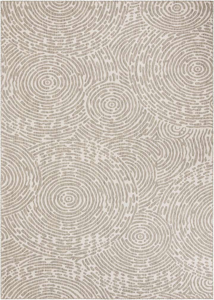 10' x 14' Easy-Clean Modern Indoor / Outdoor Rug