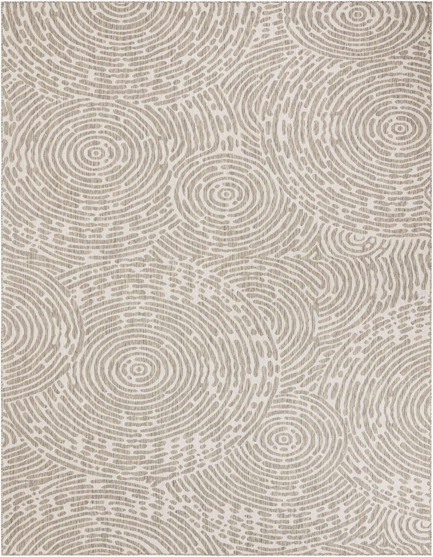 10' x 14' Easy-Clean Modern Indoor / Outdoor Rug