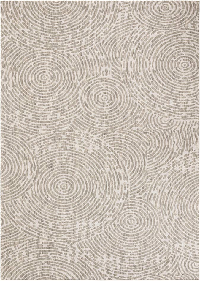 Detail image of 10' x 14' Easy-Clean Modern Indoor / Outdoor Rug