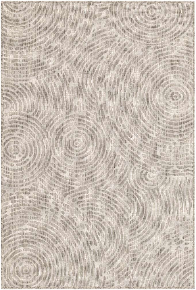 4' x 6' Easy-Clean Modern Indoor / Outdoor Rug