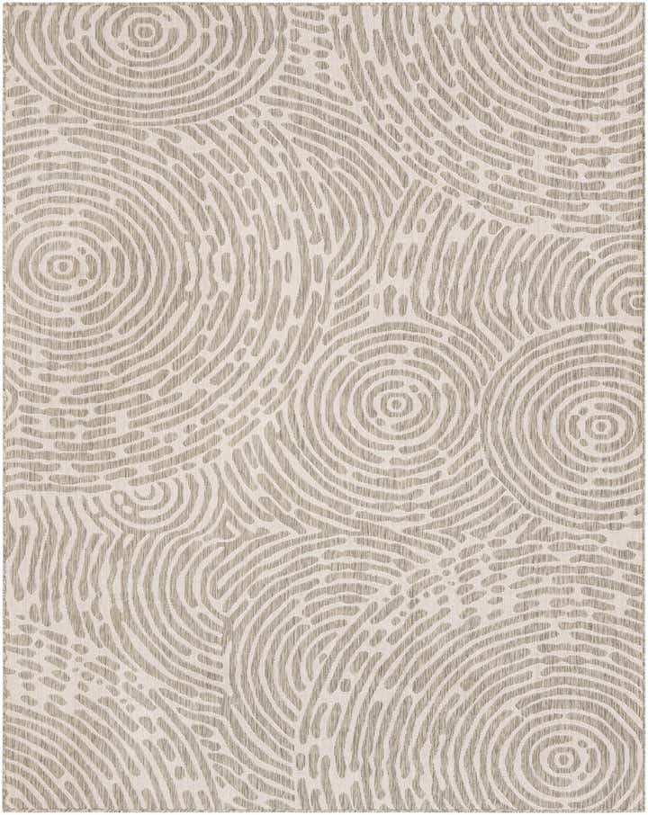 7' 10 x 10' Easy-Clean Modern Indoor / Outdoor Rug
