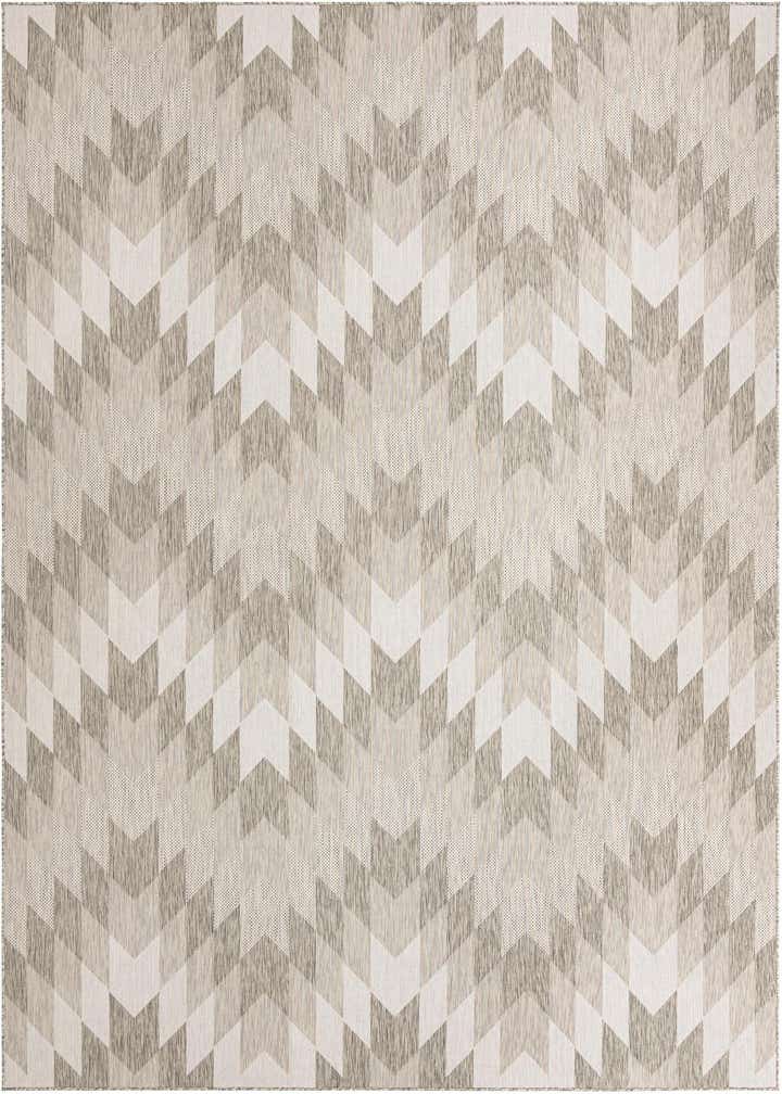 10' x 14' Easy-Clean Modern Indoor / Outdoor Rug