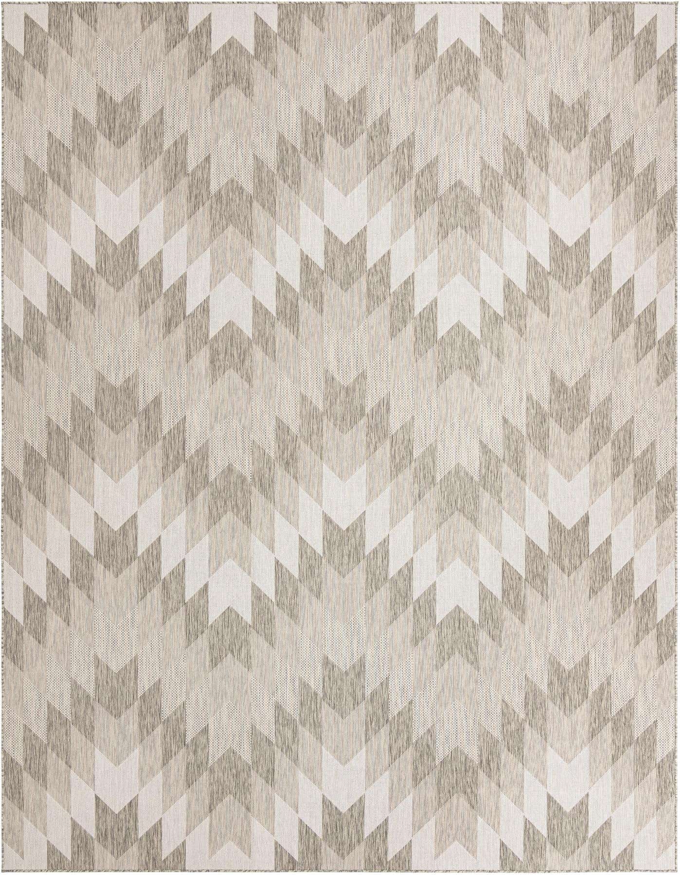 10' x 14' Easy-Clean Modern Indoor / Outdoor Rug