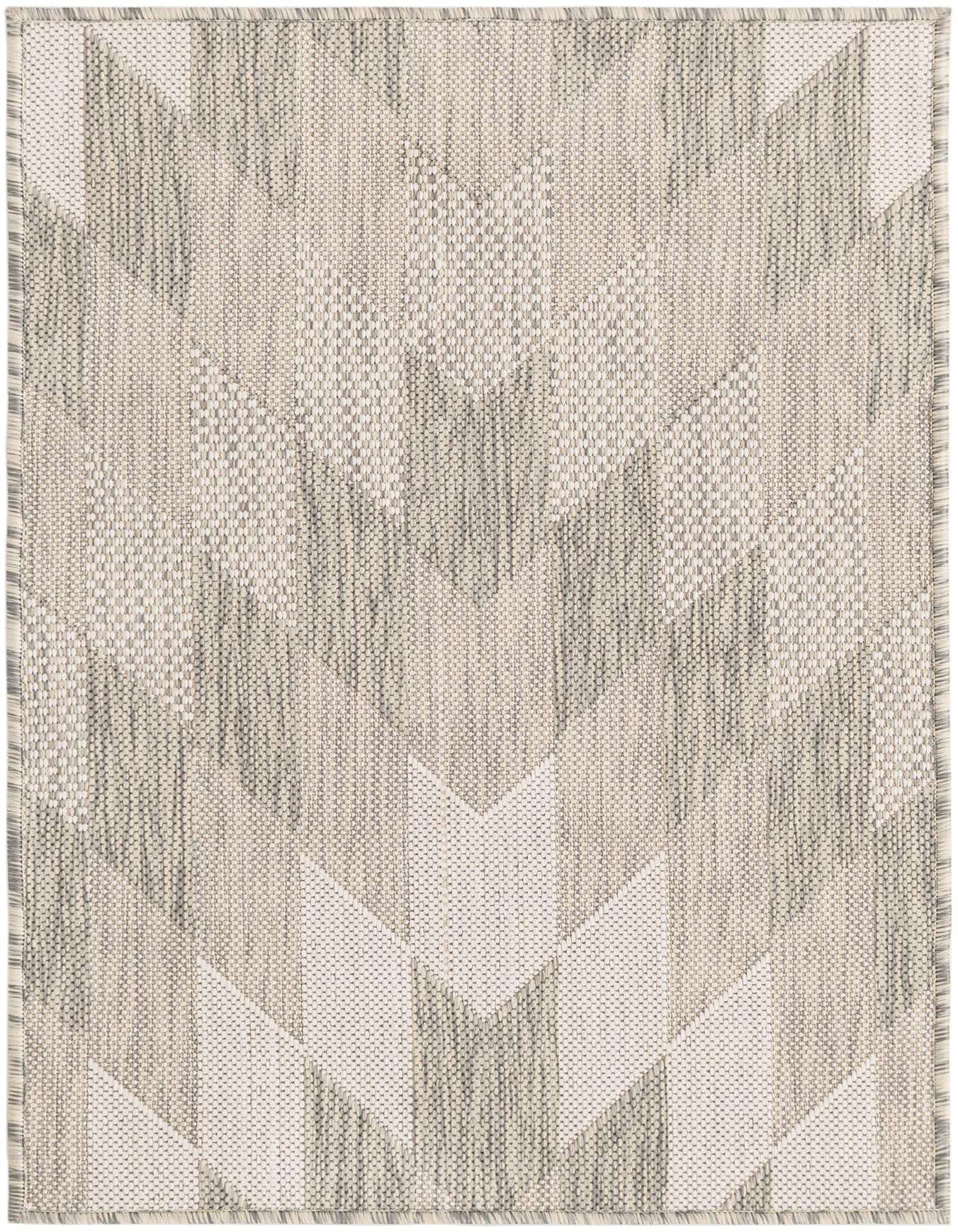 2' x 3' Easy-Clean Modern Indoor / Outdoor Rug