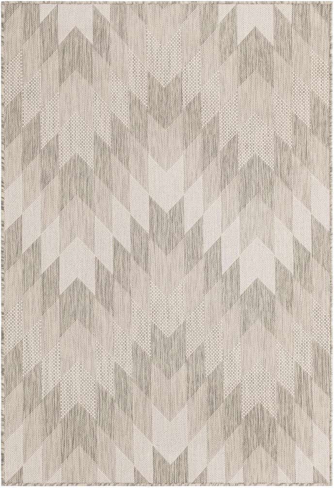 4' x 6' Easy-Clean Modern Indoor / Outdoor Rug