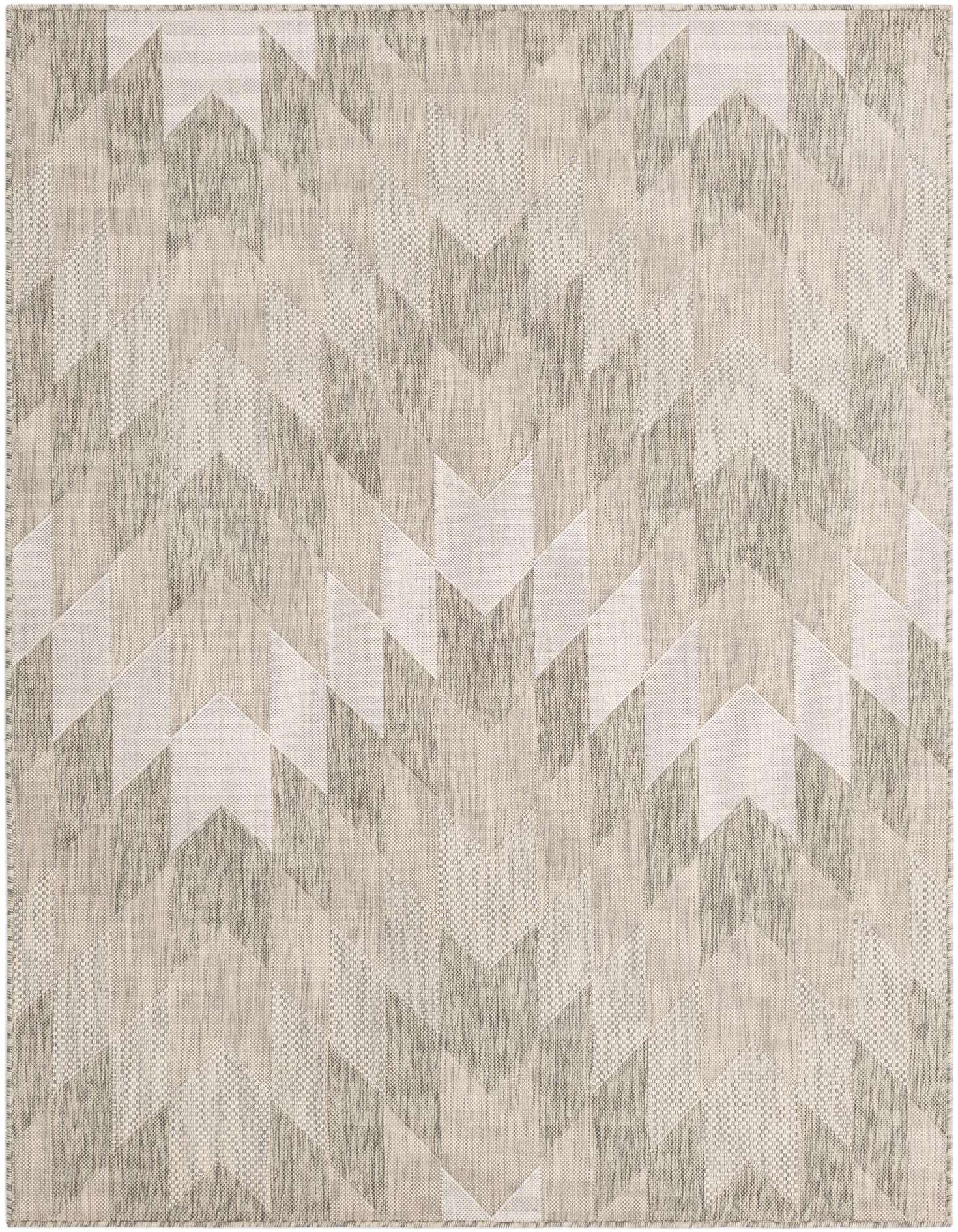 5' 3 x 7' Easy-Clean Modern Indoor / Outdoor Rug