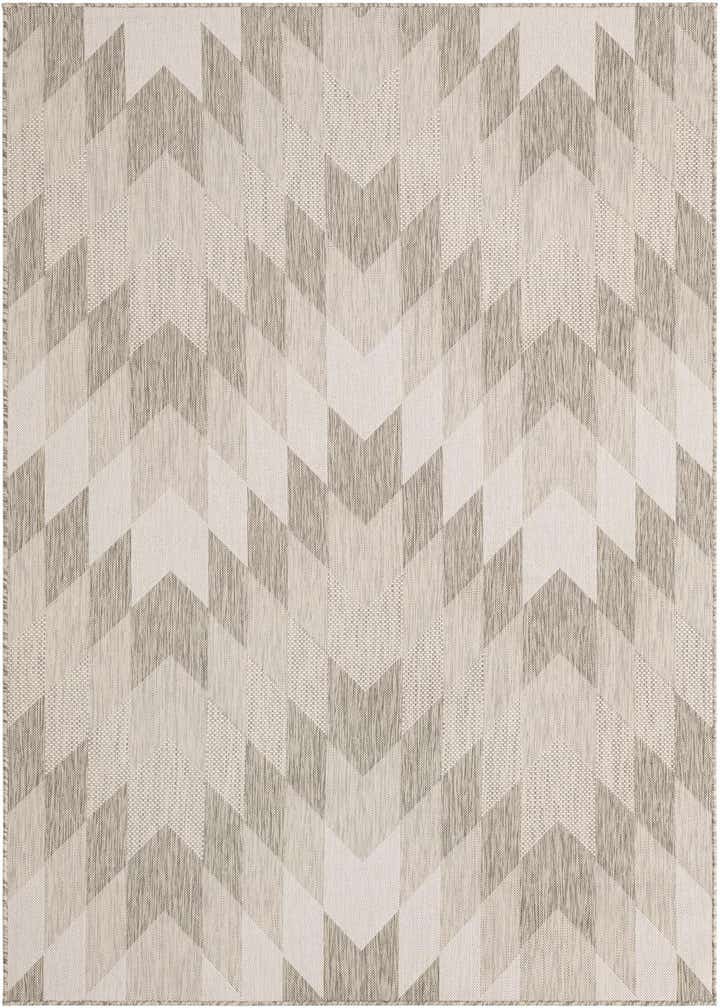 6' x 9' Easy-Clean Modern Indoor / Outdoor Rug