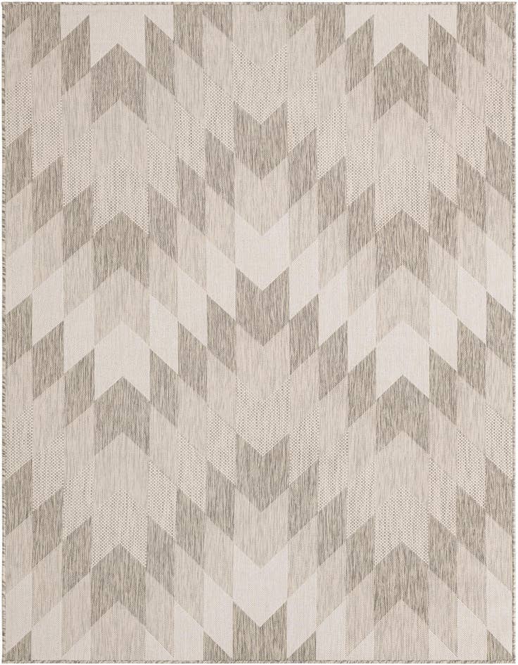Detail image of 6' x 9' Easy-Clean Modern Indoor / Outdoor Rug