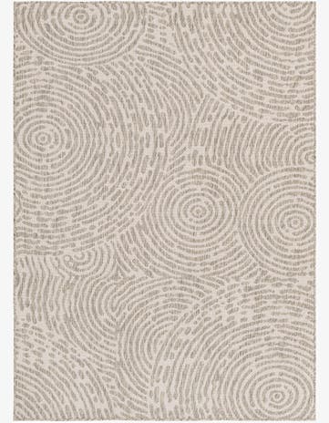 5' 3 x 7' Easy-Clean Modern Indoor / Outdoor Rug