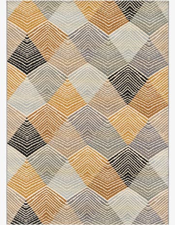 5' x 7' Easy-Clean Modern Indoor / Outdoor Rug
