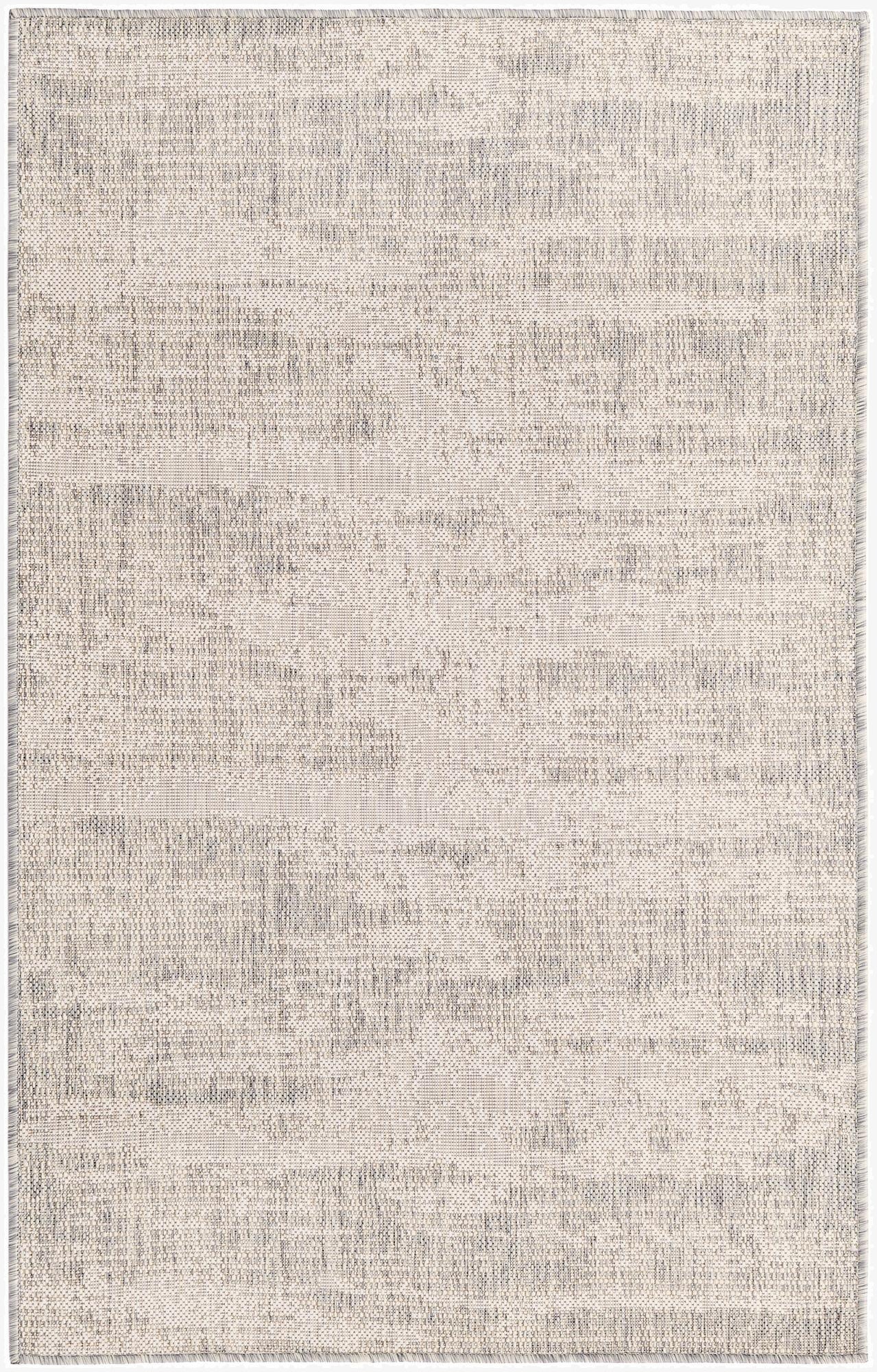 Primary image 3' x 5' 3  Washable Modern Indoor / Outdoor Rug