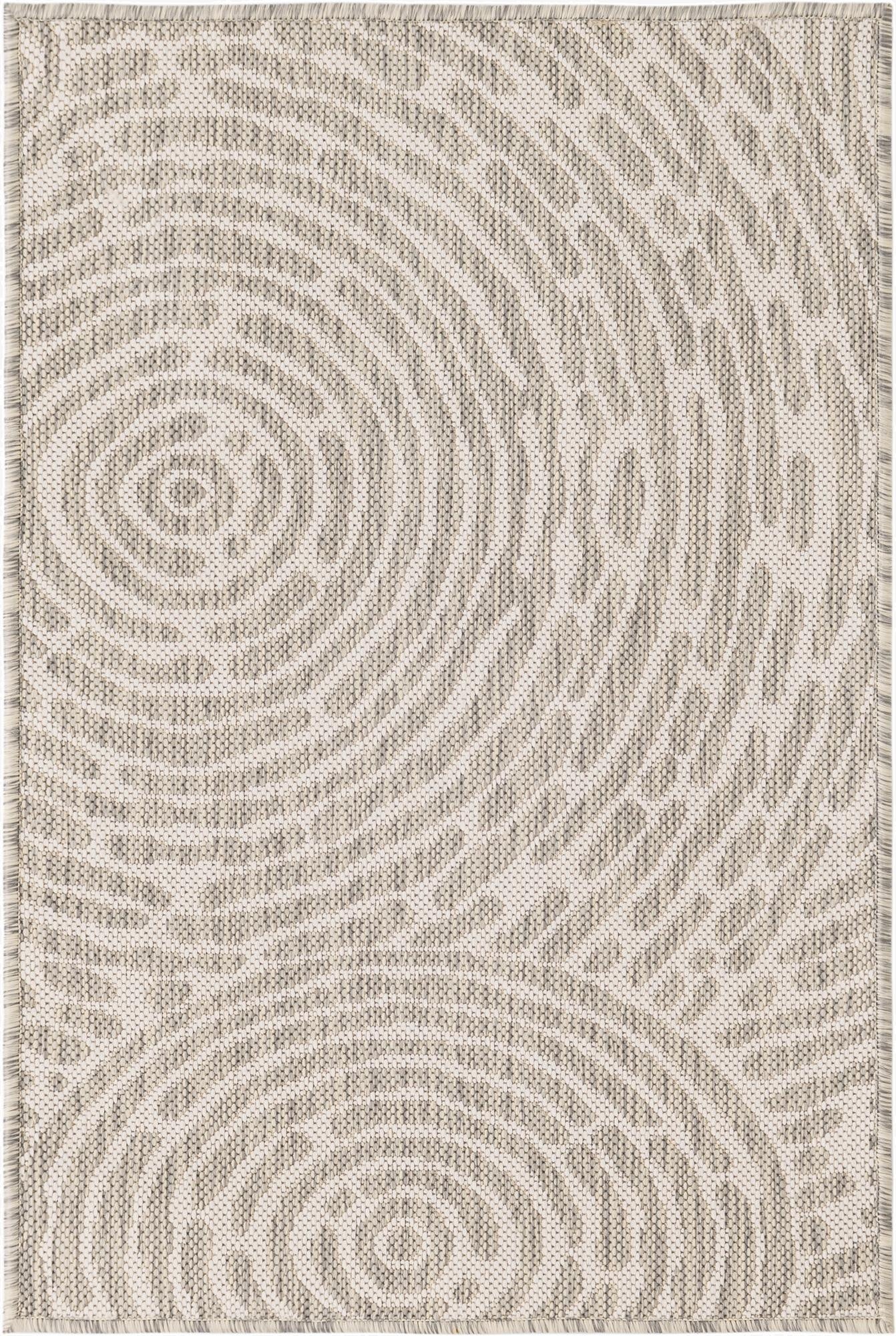 2' x 3'  Washable Modern Indoor / Outdoor Rug