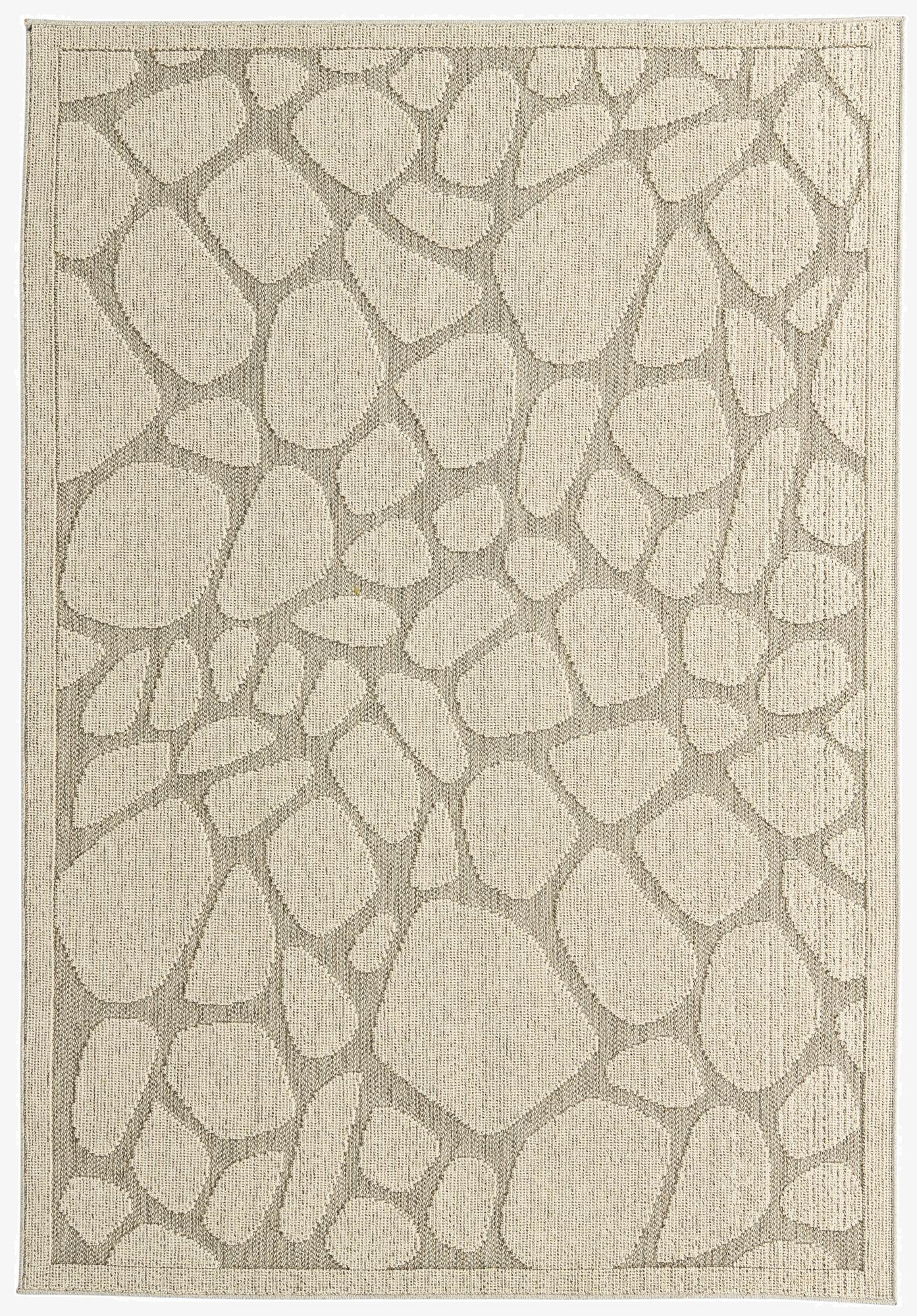 5' 4 x 7' 8  Washable Modern Indoor / Outdoor Rug