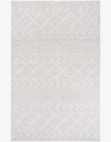 5' x 7' 10 Easy-Clean Modern Indoor / Outdoor Rug