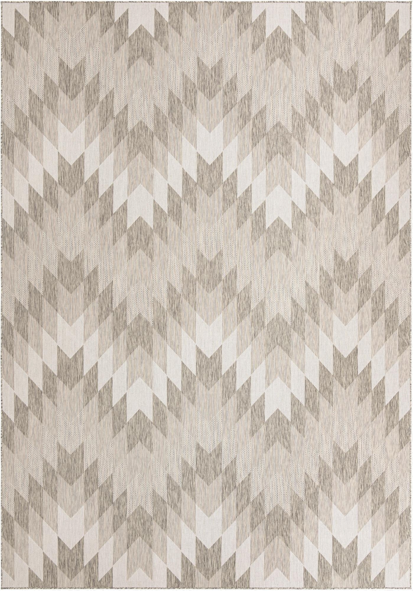 10' x 14'  Washable Modern Indoor / Outdoor Rug