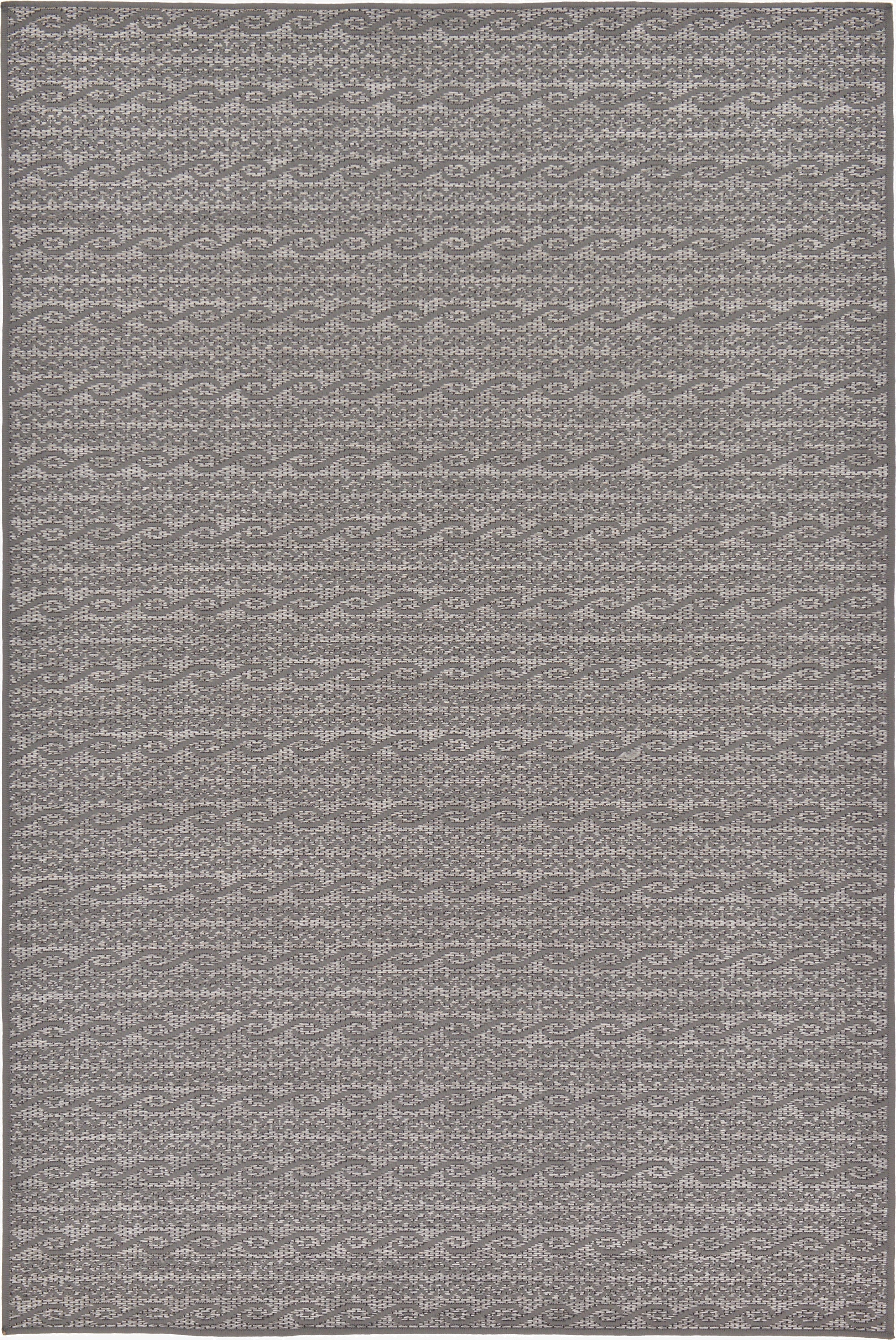 Primary image 5' 3 x 8'  Washable Modern Indoor / Outdoor Rug