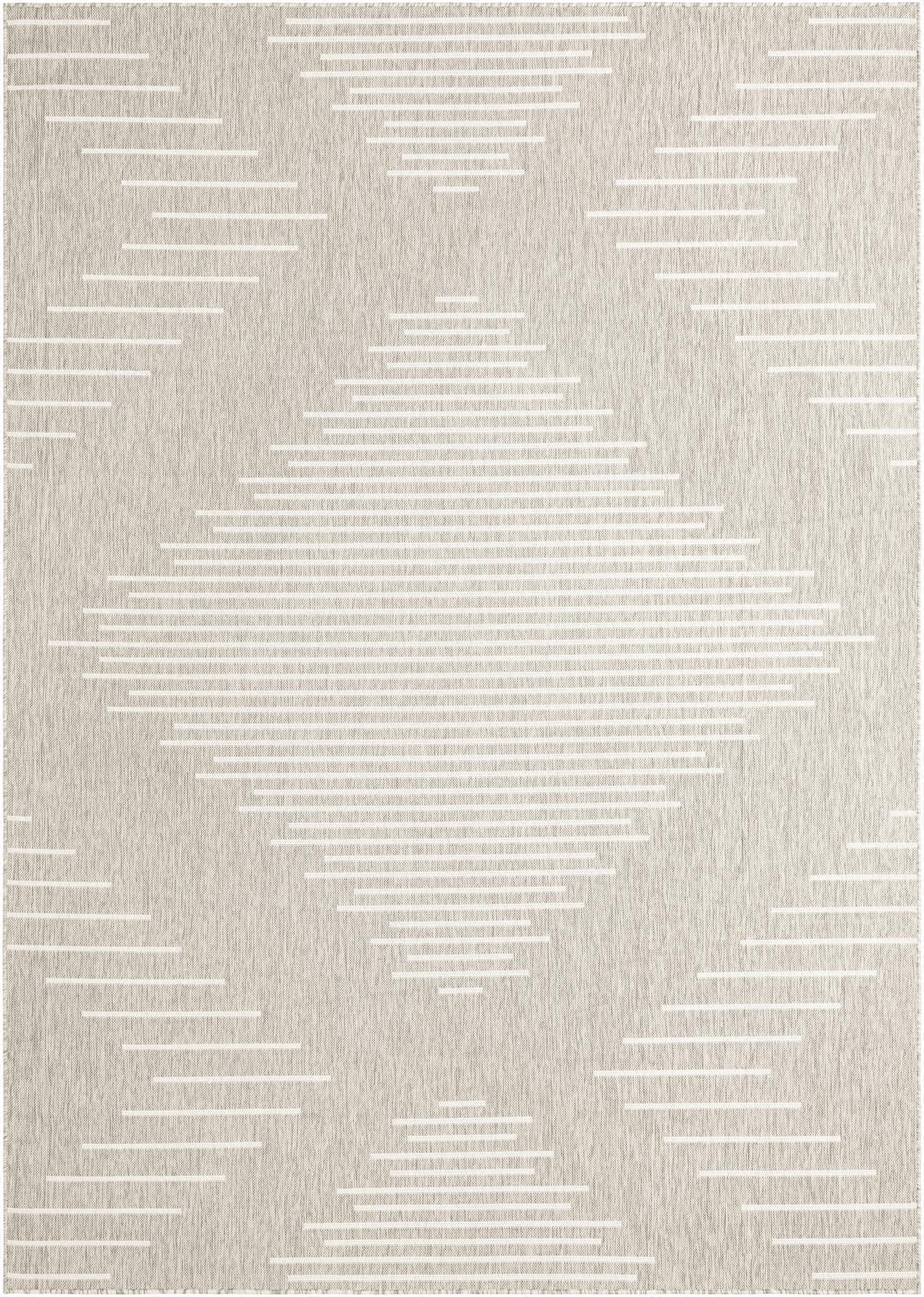 7' 10 x 11'  Washable Modern Indoor / Outdoor Rug