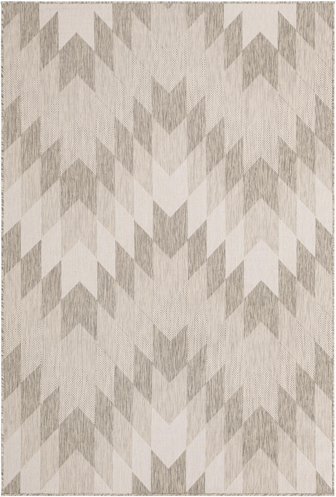 6' x 9'  Washable Modern Indoor / Outdoor Rug