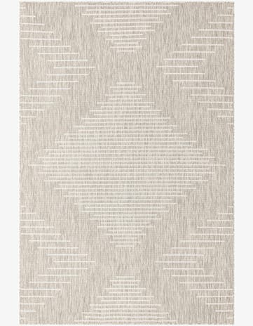6' x 9' Easy-Clean Modern Indoor / Outdoor Rug