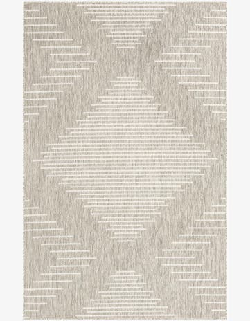 5' 3 x 8' Easy-Clean Modern Indoor / Outdoor Rug