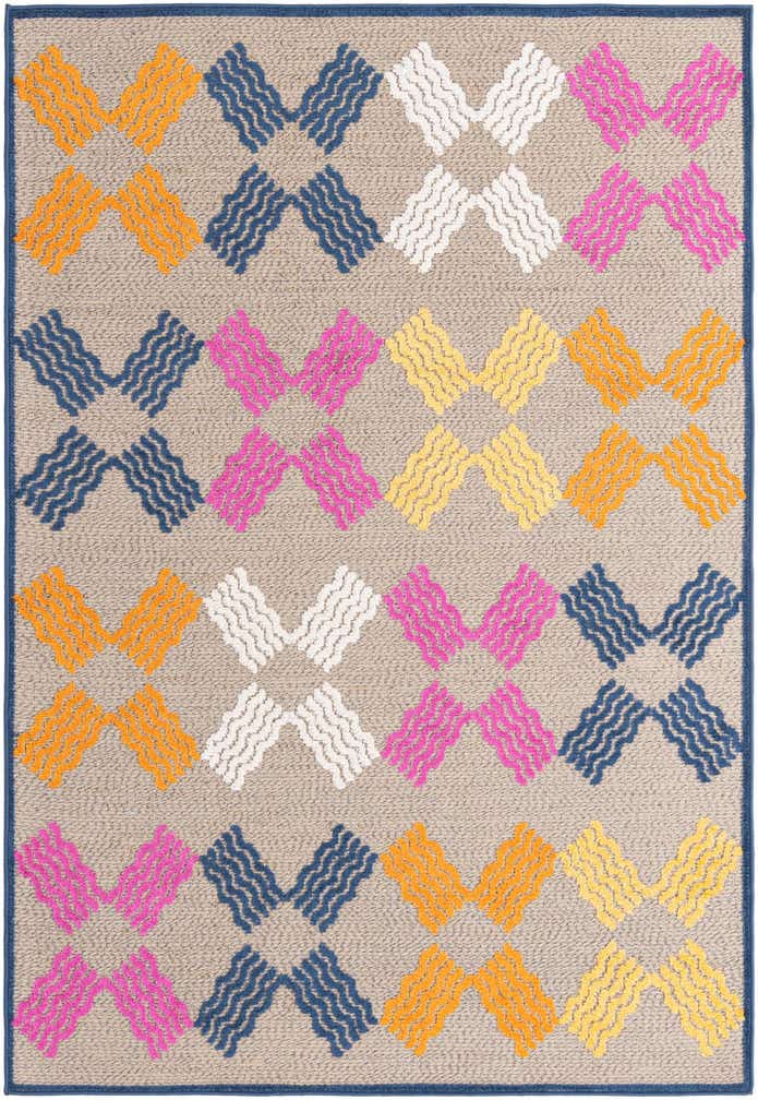 5' x 7' 7 Easy-Clean Indoor / Outdoor Rug