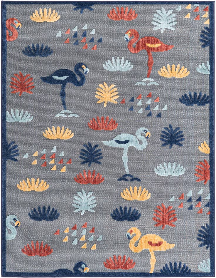 Detail image of 5' x 7' 7 Easy-Clean Indoor / Outdoor Rug