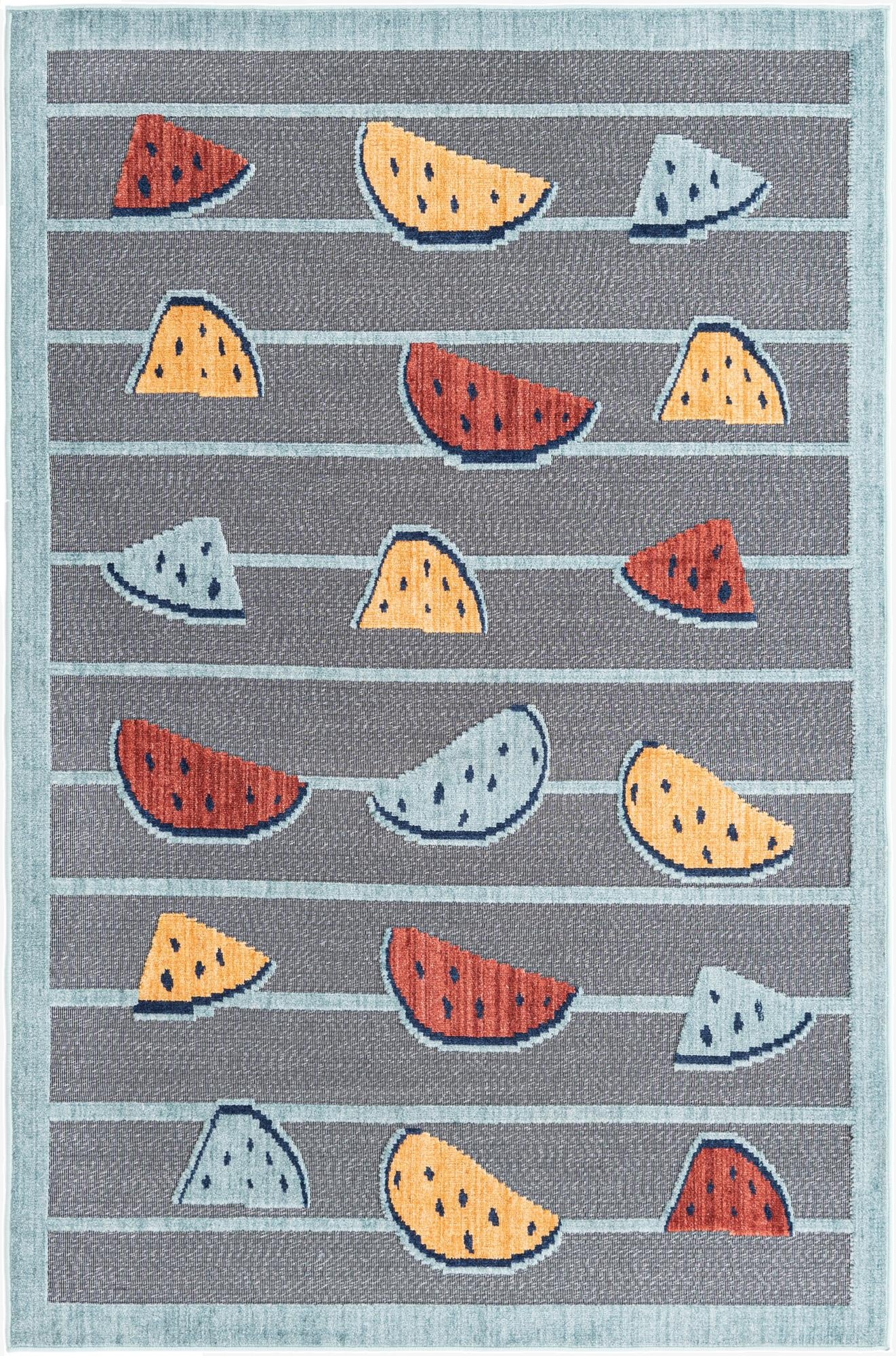 Primary image 5' x 7' 7  Washable  Indoor / Outdoor Rug