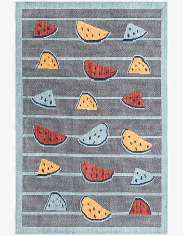 5' x 7' 7 Easy-Clean Indoor / Outdoor Rug