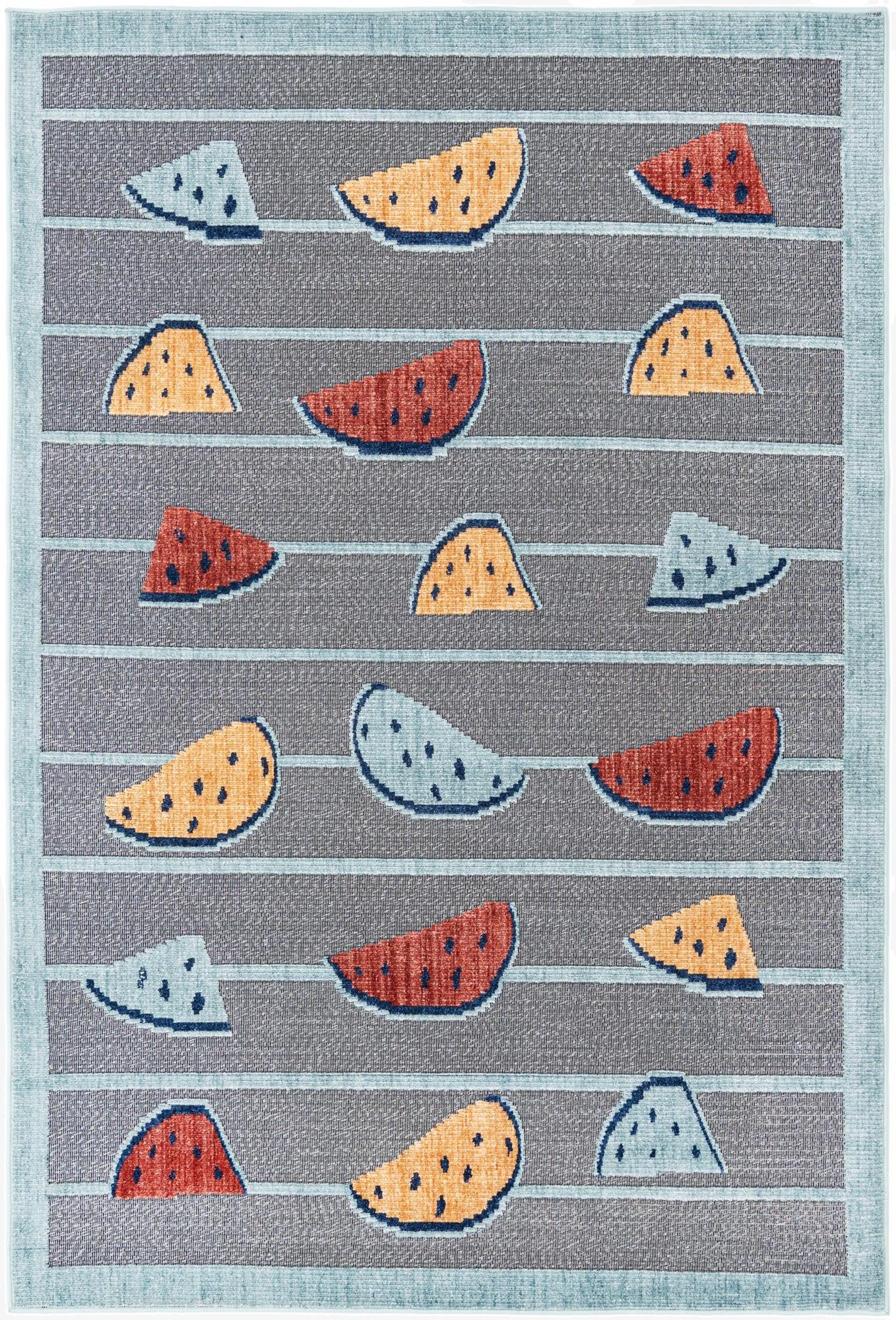 5' x 7' 7  Washable  Indoor / Outdoor Rug